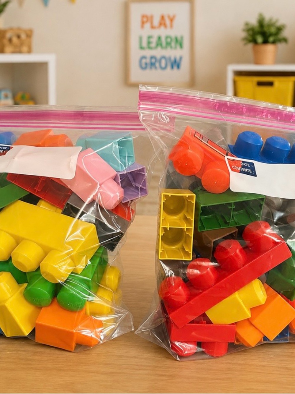 Classic Building Blocks for Kids - Multicolor